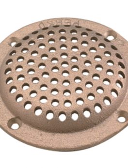Perko 3-1/2" Round Bronze Strainer MADE IN THE USA