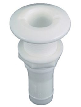 Perko 1" Thru-Hull Fitting f/ Hose Plastic MADE IN THE USA