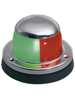 Perko 12V Bi-Color Bow Light Horizontal Mount Chrome Plated MADE IN THE USA