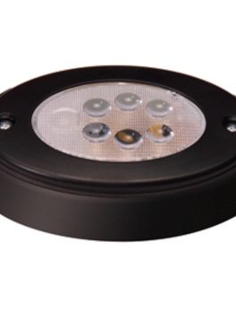 Innovative Lighting 6-LED Oval Recess Compartment Light White w/Black Bezel