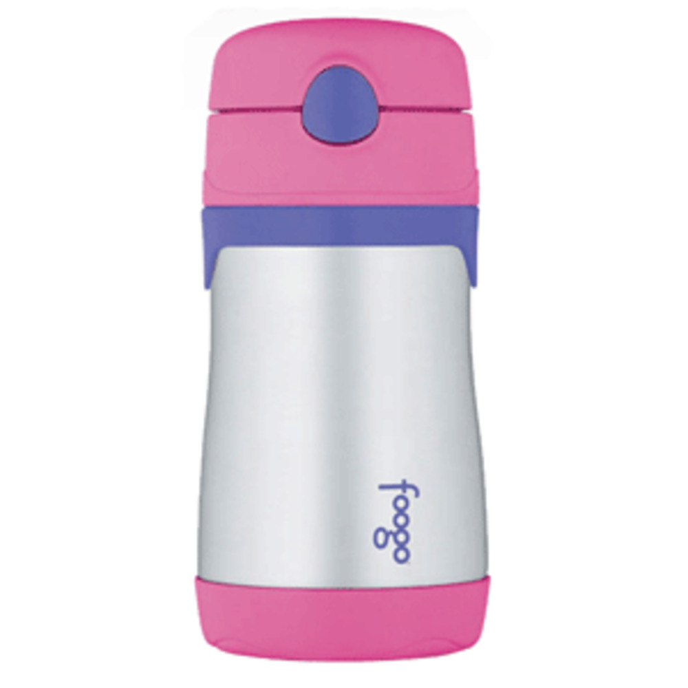 Thermos Foogo Leak-Proof Straw Bottle - Pink