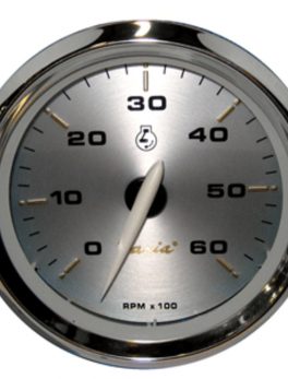 Faria Kronos 4" Tachometer - 6,000 RPM (Gas - Inboard and I/O)