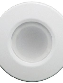 Lumitec Orbit Flush Mount Down Light - Blue Non-Dimming, Red Non-Dimming and amp; White Dimming w/White Housing