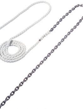 Maxwell Anchor Rode - 20'-5/16" Chain to 200'-5/8" Nylon Brait