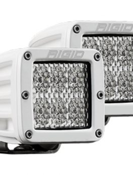 RIGID Industries D-Series PRO Specter-Diffused LED - Surface Mount - Pair - White