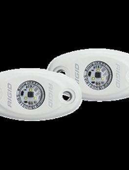 RIGID Industries A-Series White High Power LED Light - Pair - Blue