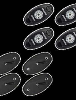 RIGID Industries A-Series 4 Boat Deck Light Kit - Cool White
