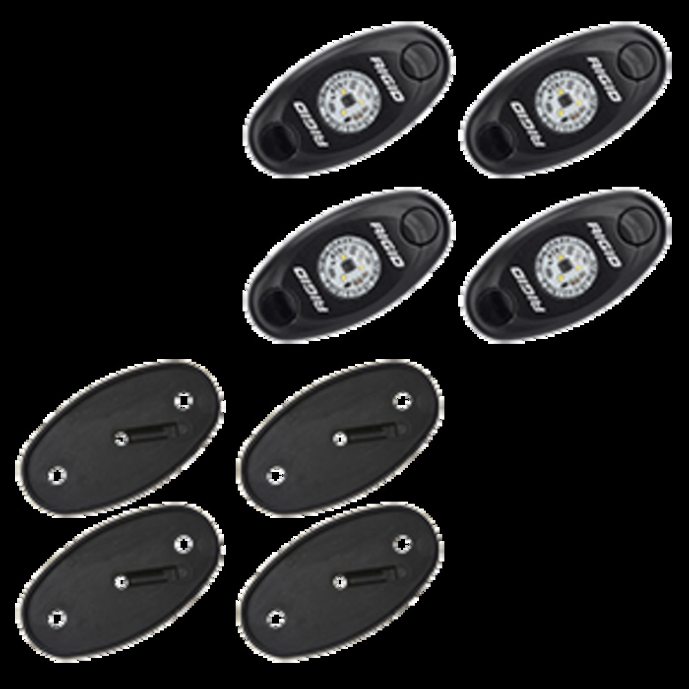 RIGID Industries A-Series 4 Boat Deck Light Kit - Cool White