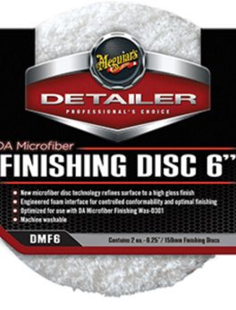 Meguiar and #39;s DA Microfiber Finishing Disc - 6" - 2-Pack
