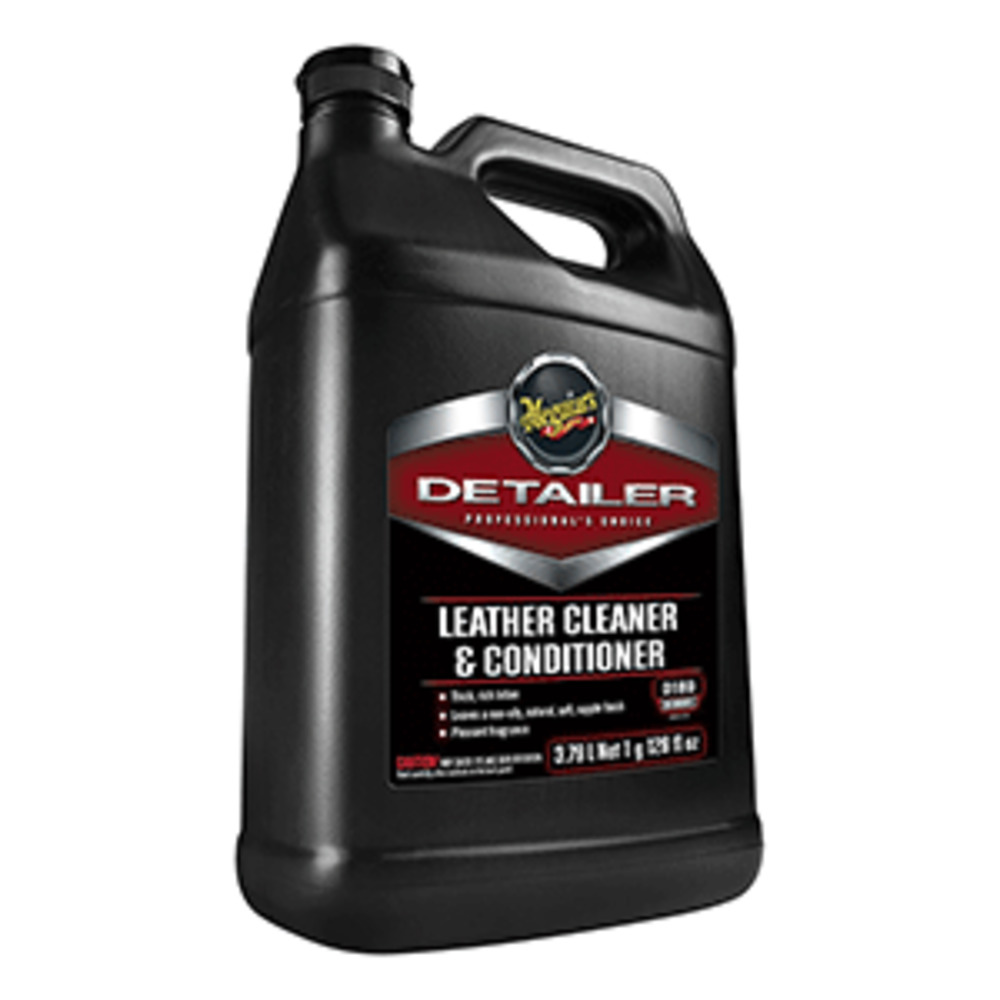 Meguiar and #39;s Detailer Leather Cleaner and amp; Conditioner - 1-Gallon