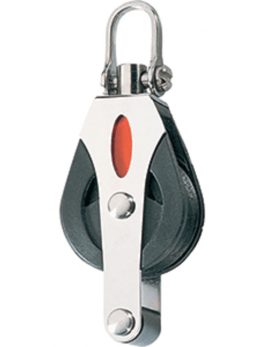 Ronstan Series 30 Utility Ball Bearing Block - Single, Becket, Swivel Shackle Head