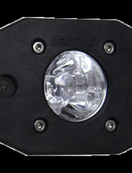 RIGID Industries Ignite Flush Mount Spot - Single - Black