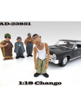 Chango Homies Figurine For 1:18 Scale Diecast Model Cars by American Diorama 23851