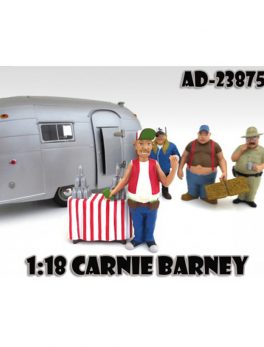 Carnie Barney Trailer Park Figure For 1:18 Diecast Model Cars by American Diorama 23875