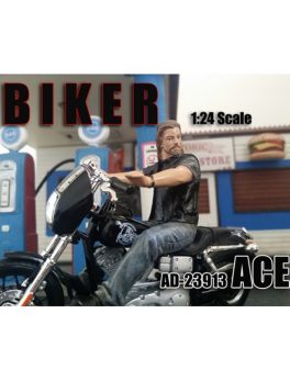 Biker Ace Figure for 1/24 Scale Models by American Diorama 23913