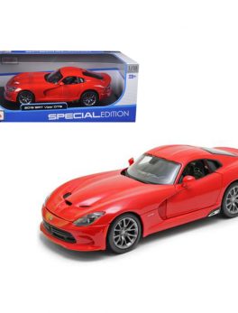 2013 Dodge Viper GTS SRT Red 1/18 Diecast Model Car by Maisto 31128r