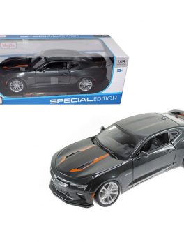 2017 Chevrolet Camaro SS Fifty 50th Anniversary Metallic Grey 1/18 Diecast Model Car by Maisto 31385GRY