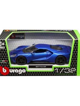 2017 Ford GT Blue 1/32 Diecast Model Car by Bburago 43043BL