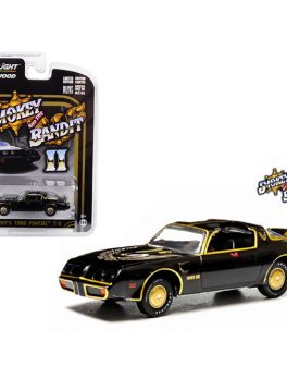 1980 Pontiac Firebird Trans Am from Smokey and the Bandit 2 Movie 1/64 Diecast Model Car by Greenlight GL44710B