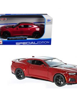 2017 Chevrolet Camaro ZL1 Burgundy 1/24 Diecast Model Car by Maisto 31512BUR