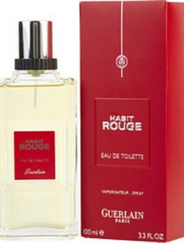 Habit Rouge Edt Spray 3.3 Oz For Men
