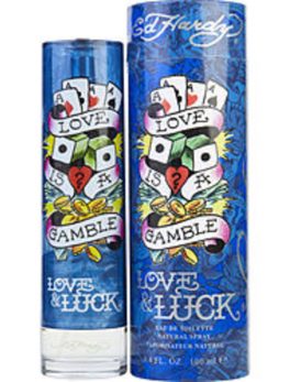 Ed Hardy Love and Luck Edt Spray 3.4 Oz For Men