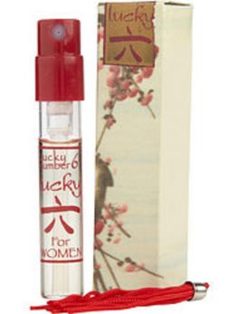 Lucky Number 6 Eau De Parfum Spray Vial On Card For Women