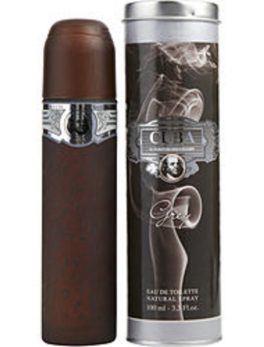 Cuba Grey Edt Spray 3.3 Oz For Men