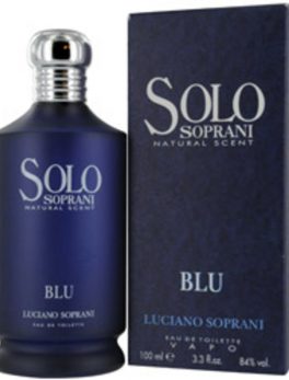 Solo Soprani Blu Edt Spray 3.4 Oz For Men