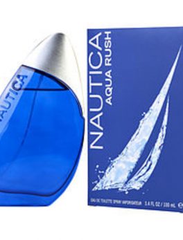 Nautica Aqua Rush Edt Spray 3.4 Oz For Men