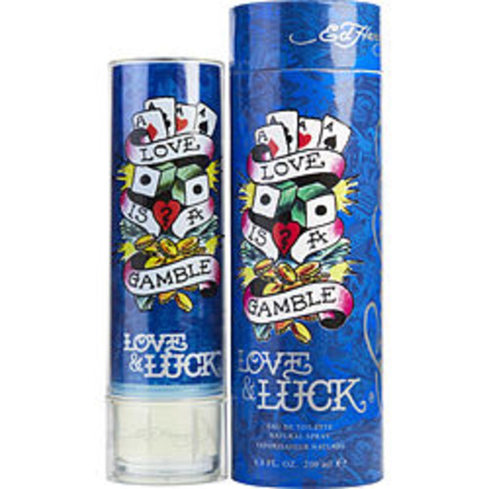 Ed Hardy Love and Luck Edt Spray 6.8 Oz For Men
