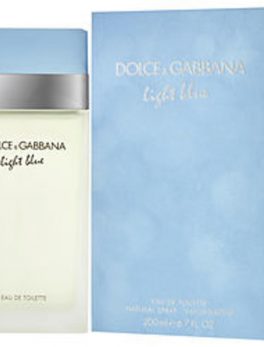 D and G Light Blue Edt Spray 6.7 Oz For Women
