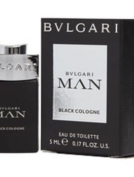 Bvlgari Man Black Cologne Edt .17 Oz Mini For Men
