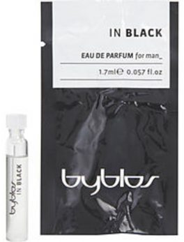 Byblos In Black Eau De Parfum Vial On Card For Men