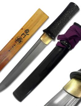 Ryumon Handforged Sword 14in Overall 7.25in Damascus Blade