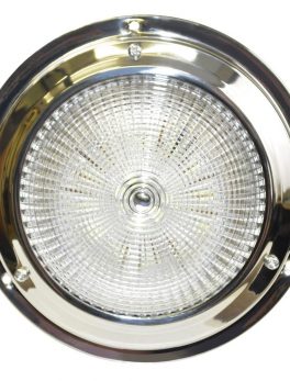 SeaSense 5-1 2in Dome 18 LED White Stainless Steel Light