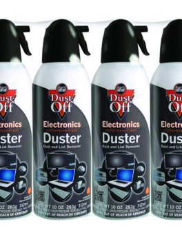 Dust-Off DPSXL4A 10oz Electronics Dusters, 4 pk