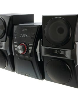 iLive IHB624B Bluetooth Home Music System with FM Tuner and LED Lights