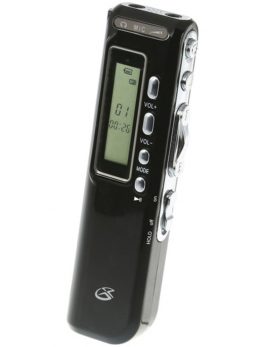 GPX PR047B 4GB Digital Voice Recorder