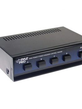 Pyle PSS4 High-Power Stereo Speaker Selector (4 Channels)