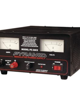 Pyramid Car Audio PS36KX 32-Amp Power Supply with Built-in Cooling Fan