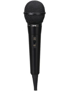 QFX M-106 Unidirectional Dynamic Microphone with 10ft Cable