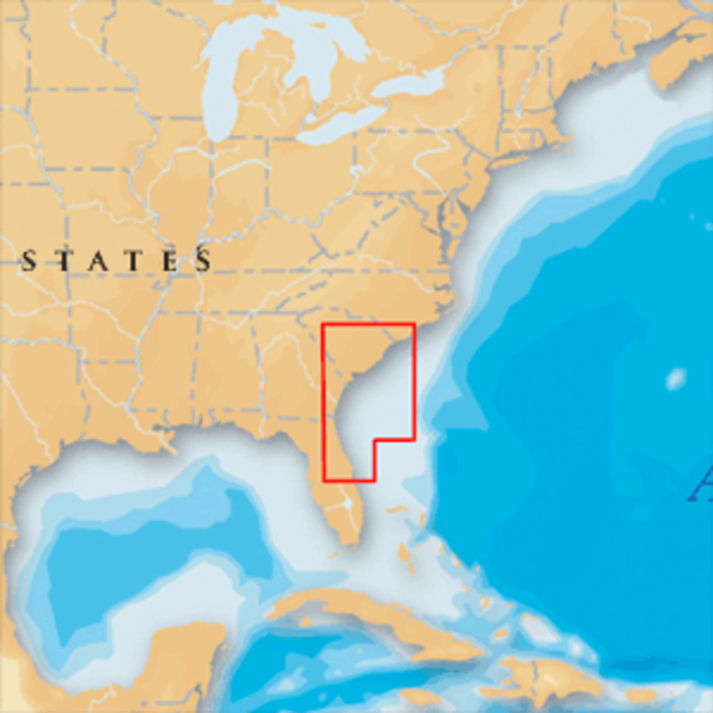 Navionics Platinum+ - South Carolina and North Florida - microSD/SD