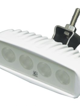 Lumitec Caprera LED Cockpit Flood Light - Bracket Mount - White