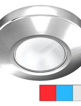 i2Systems Profile P1120 Tri-Light Surface Light - Red, Cool White and amp; Blue - Brushed Nickel Finish