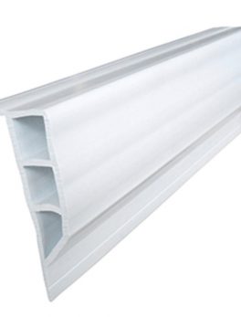 Dock Edge Standard PVC Full Face Profile - 16" Roll - White