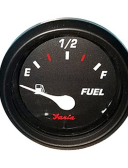 Faria Professional 2" Fuel Level Gauge - Red