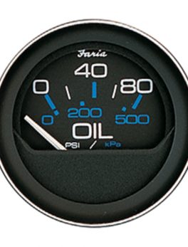 Faria 2" Oil Pressure Gauge 80 PSI
