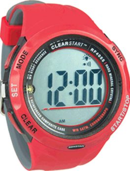 Ronstan RF4055 ClearStart 50mm Sailing Watch - Red/Grey