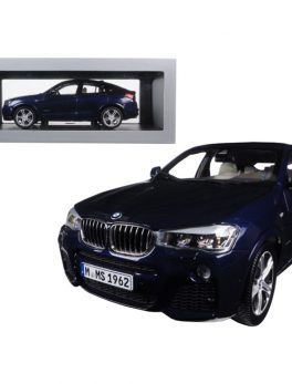BMW X4 (F26) Imperial Blue 1/18 Diecast Model Car by Paragon 97092